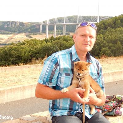 Petite pause au viaduc de Millau